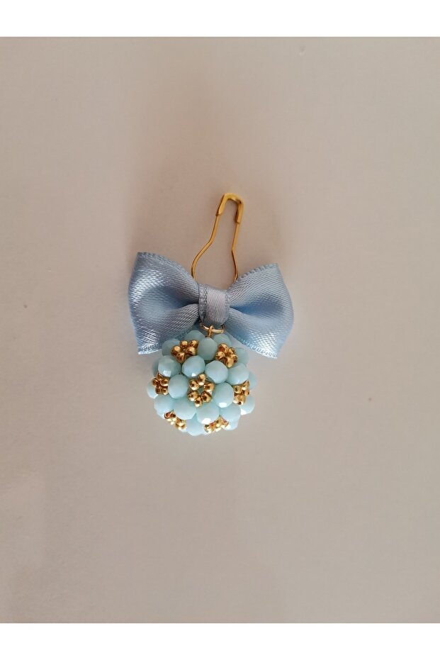 Little Steps Round Cevşen Baby Collar & Pillow and Crib Pin