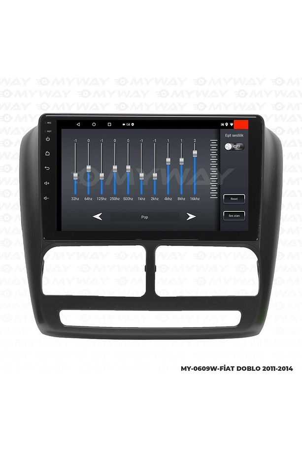 FİAT DOBLO ANDROİD 12 MULTİMEDYA CARPLAY 2GB RAM+32GB HDD 2011-2014 NAVİGASYON EKRAN - 4