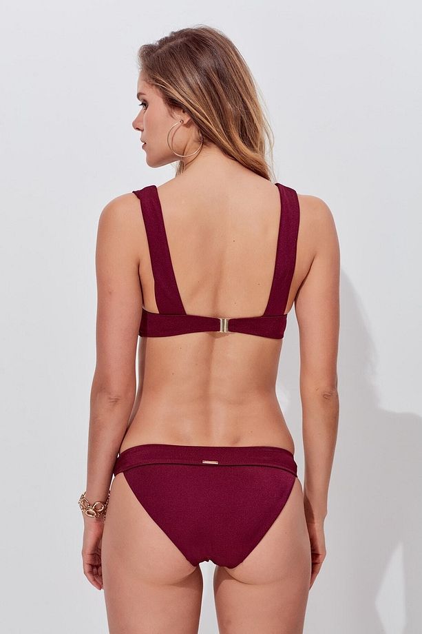 Candice Kuşgözü Detaylı Üçgen Bikini Takımı My182021 My18201 - 2