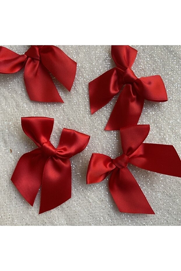 10Pcs Satin Bow Fuchsia – Ribbon