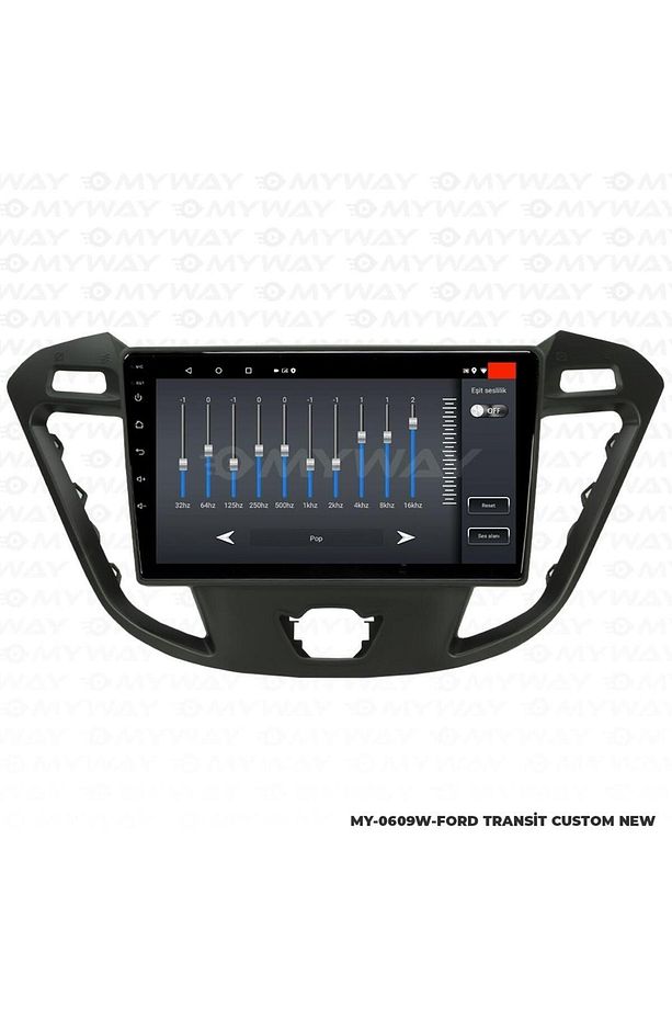 FORD TRANSİT CUSTOM ANDROİD 12 MULTİMEDYA CARPLAY 2GB RAM+32GB HDD NAVİGASYON EKRAN - 4