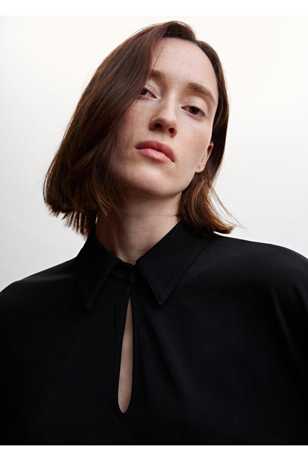 Yırtmaçlı Gömlek - 7