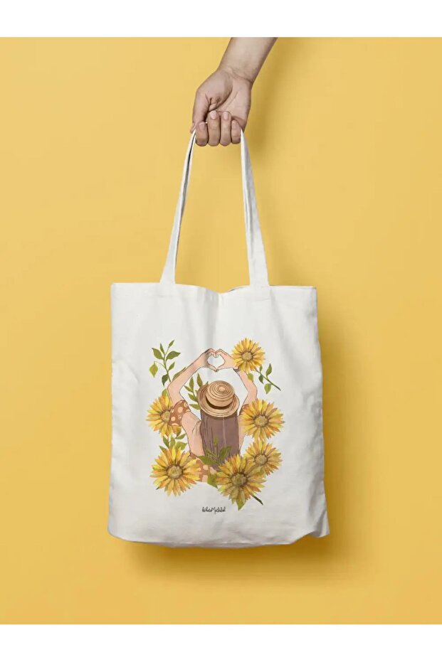 SUNFLOWER SUN HALLO GIFT CLOTH BAG