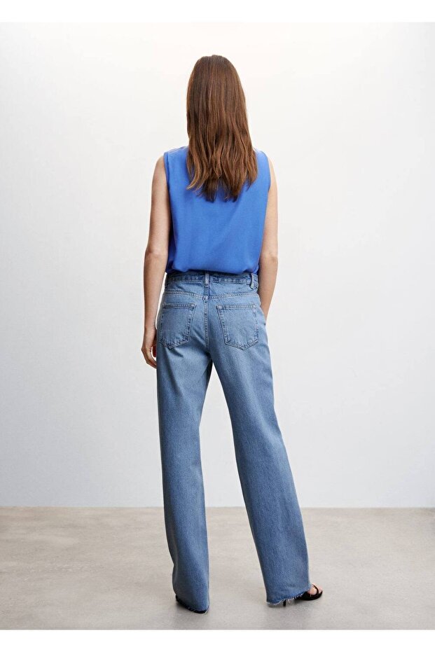 Lyocell Kruvaze Bluz - 4