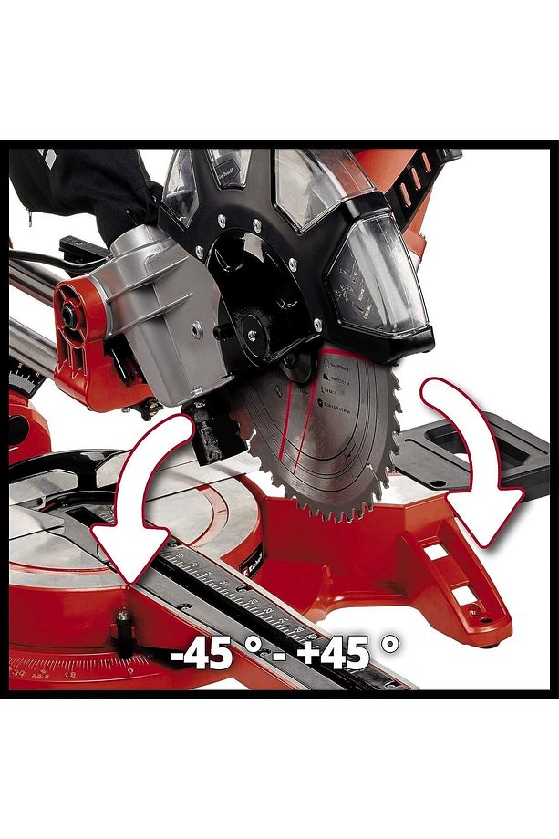 TC-SM 2534/1 Dual, Pistonlu Yatarlı Gönye Testere (Sağ-Sol) - 8