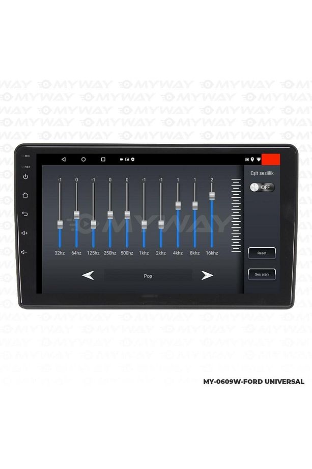 FUSİON ANDROİD 12 MULTİMEDYA CARPLAY 2GB RAM+32GB HDD 2006-2011 NAVİGASYON EKRAN - 4
