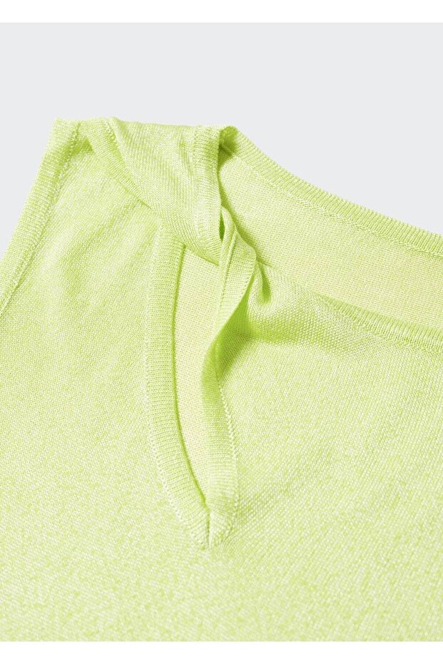 Asimetrik Ince Triko Kazak - 5