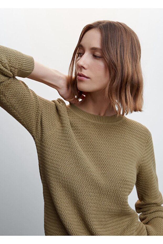 Pamuklu Triko Kazak - 5