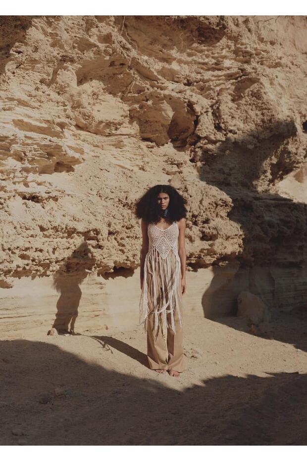 Saçaklı Kroşe Üst - 7