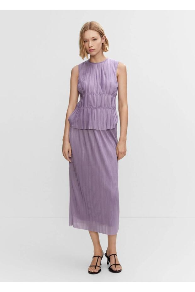 Kolsuz Pilili Bluz - 2