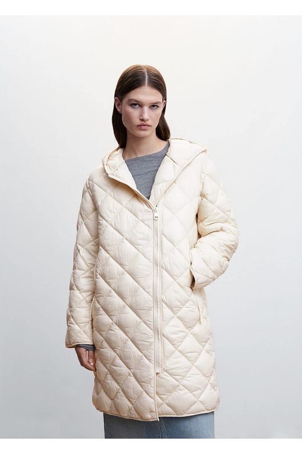Kapüşonlu Kapitone Anorak - 1