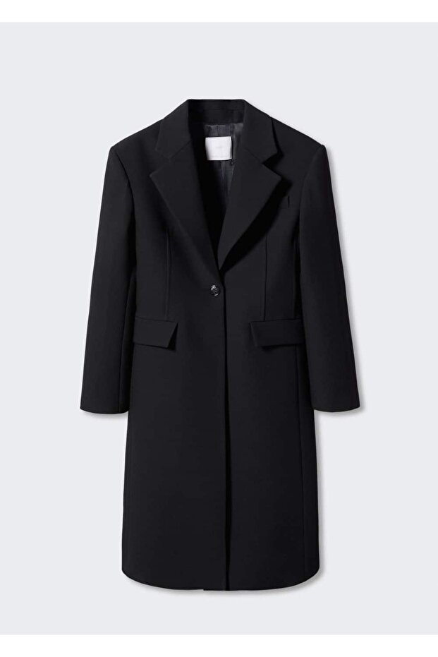 Klapalı Kalıplı Palto - 3