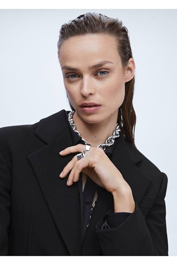 Klapalı Kalıplı Palto - 6