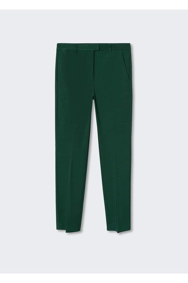 Cropped Skinny Pantolon - 3