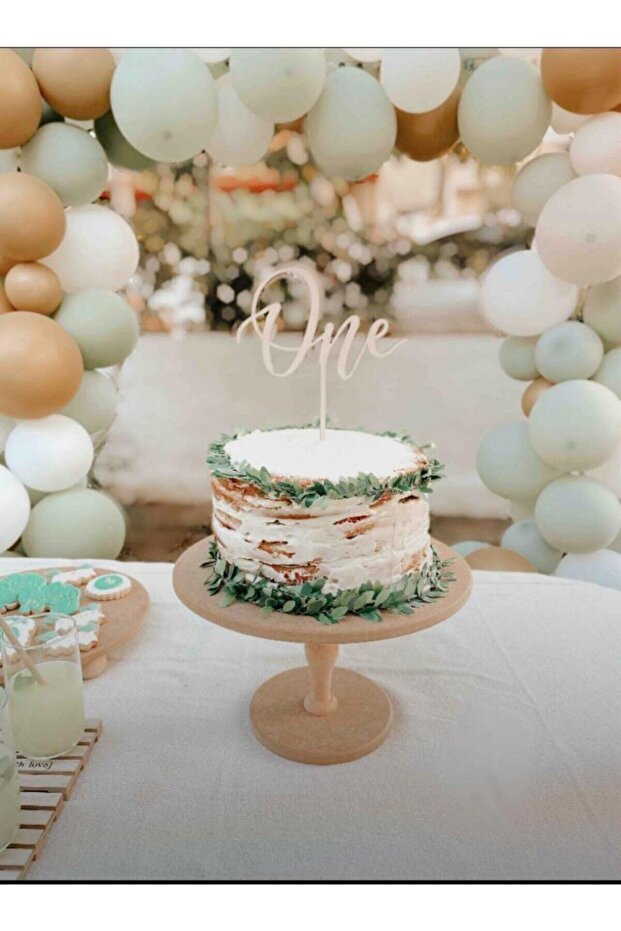 Ahşap Servis Standı - 3