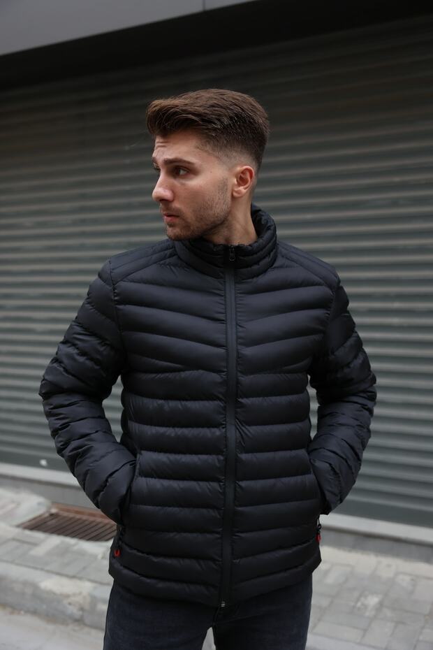 Men's Waterproof Lined Puffer Jacket - 4