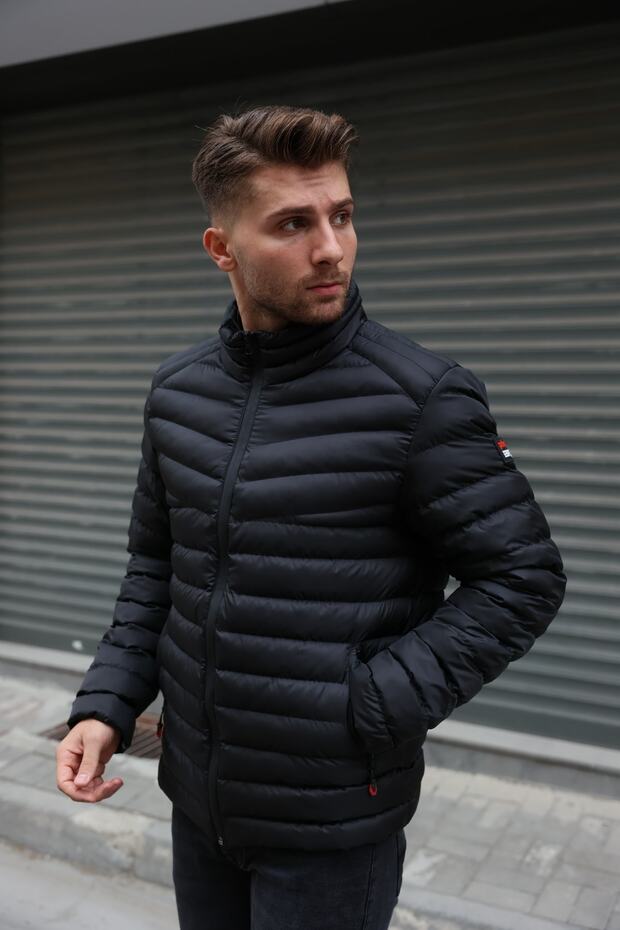 Men's Waterproof Lined Puffer Jacket - 5