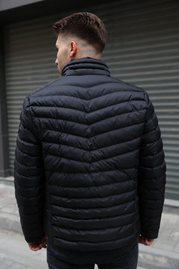 Men's Waterproof Lined Puffer Jacket - 7