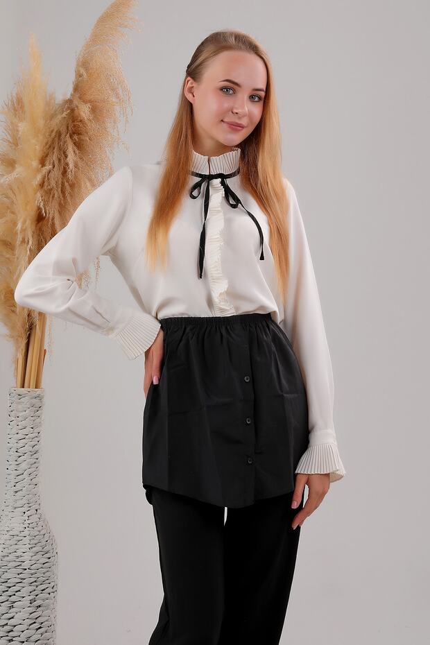 Underwear Skirt Shirt Skirt Black