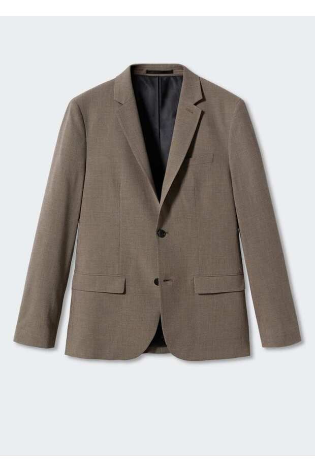 Süper Dar Kesimli Blazer Ceket - 11