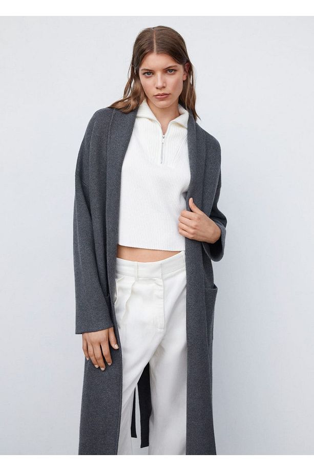 Cepli oversize triko palto - 15
