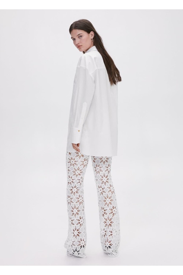 Kroşe palazzo pantolon - 11