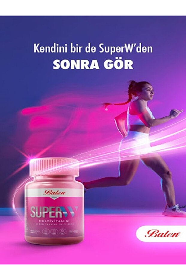 SÜPER-W MULTİVİTAMİN KAPSÜL - 3