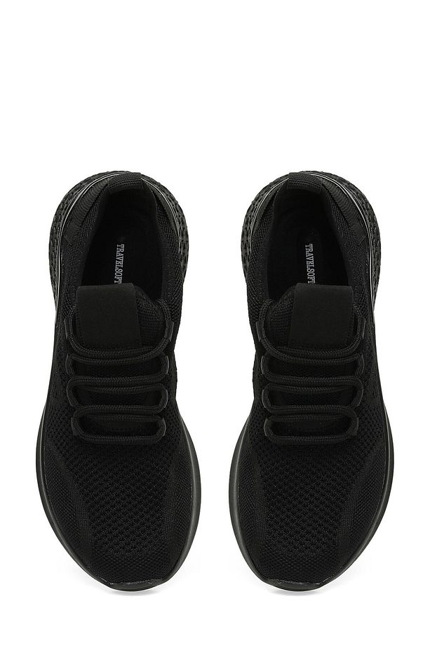 TRV2436.Z3PR Siyah Kadın Comfort Ayakkabı - 4