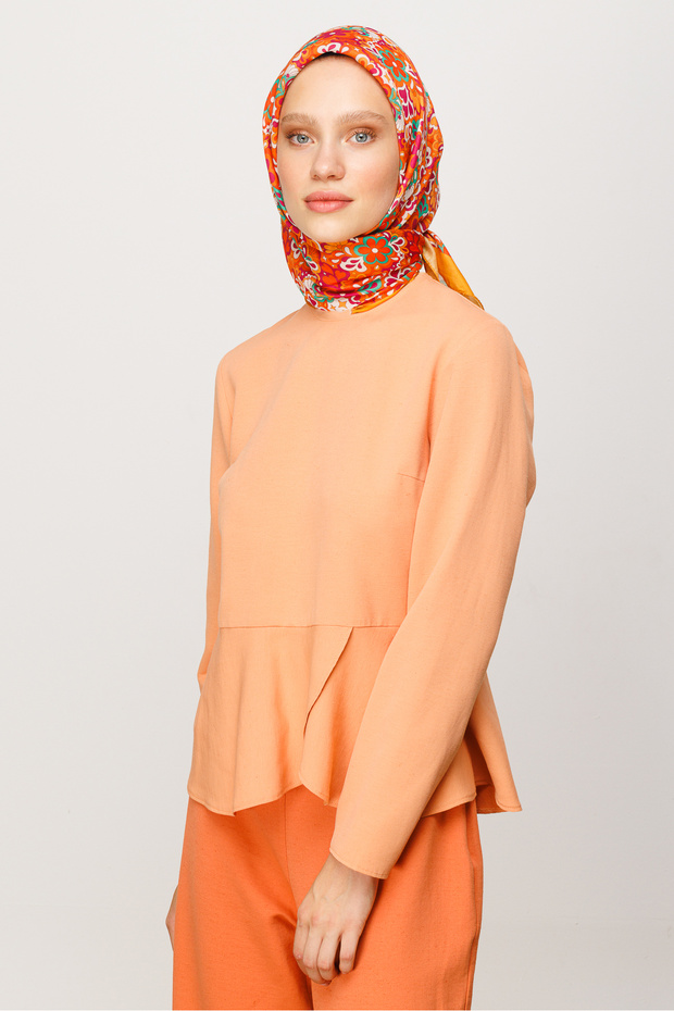 Daisy Pattern Digital Soft Scarf - 5