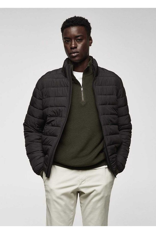 Ultra Hafif, Su Geçirmez, Kapitone Anorak - 8