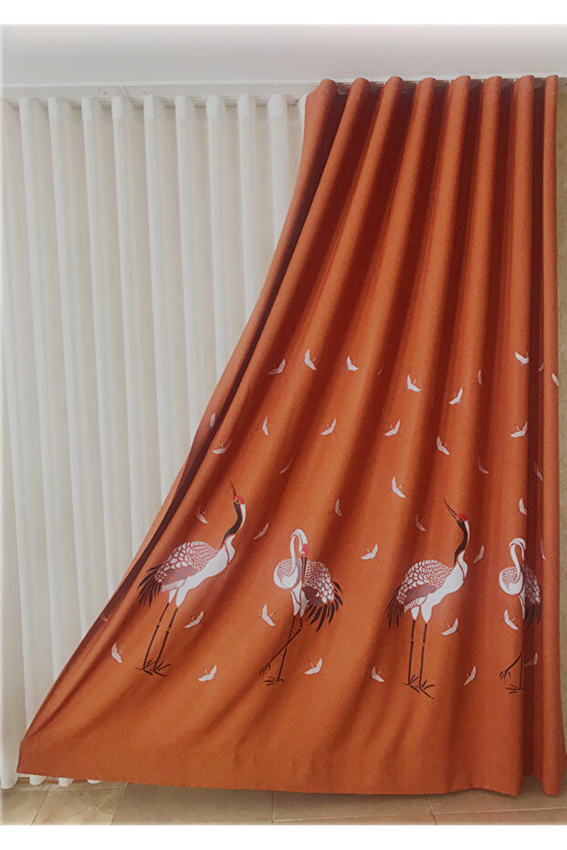 Panel desenli fon perde - 3