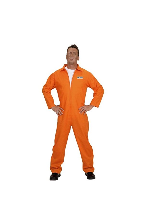 orange prisoner costume
