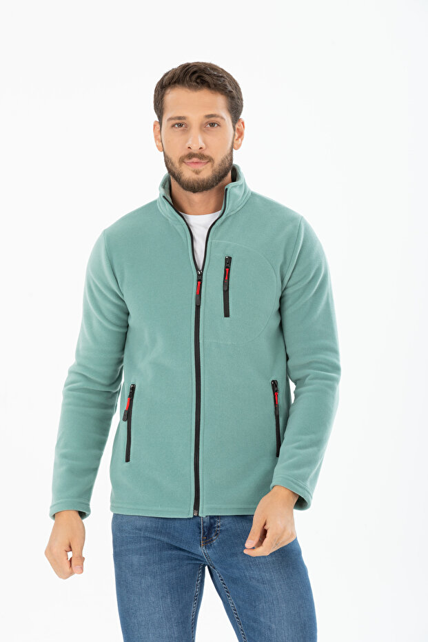Erkek Polar Üç Cepli Softshell
