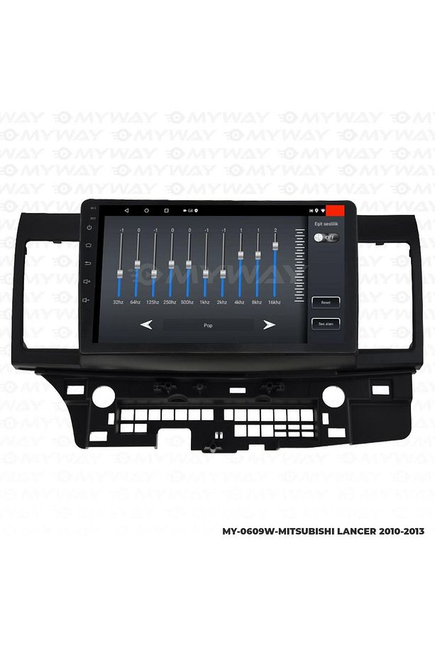 MİTSUBİSHİ LANCER ANDROİD 12 MULTİMEDYA CARPLAY 2GB RAM+32GB HDD NAVİGASYON EKRAN - 4