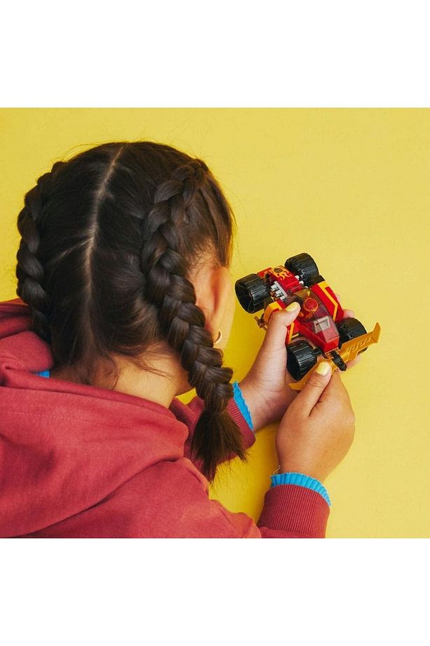 NINJAGO Kai’nin Ninja Yarış Arabası EVO 71780-6 Yaş ve Üzeri Çocuklar için Araba ve Kai Minif - 4