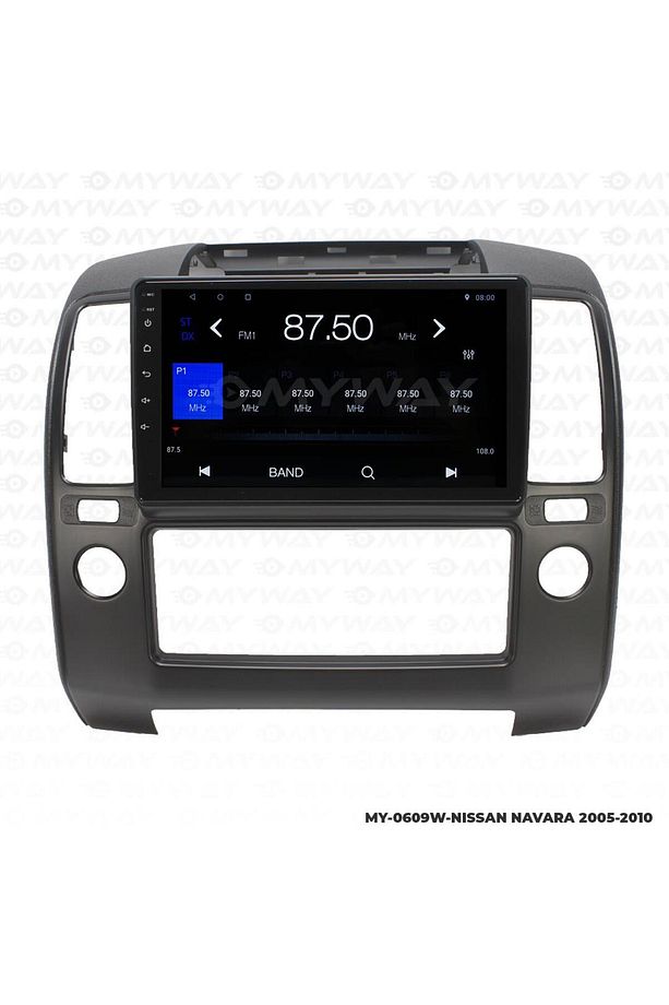 NİSSAN NAVARA ANDROİD 12 MULTİMEDYA CARPLAY 2GB RAM+32GB HDD 2005-2010 NAVİGASYON EKRAN - 5