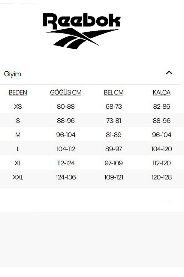 3F,Reebok Identıty Stacked L,Beyaz Erkek Tişört 101528058 - 6