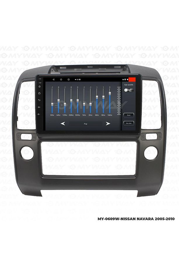 NİSSAN NAVARA ANDROİD 12 MULTİMEDYA CARPLAY 2GB RAM+32GB HDD 2005-2010 NAVİGASYON EKRAN - 4