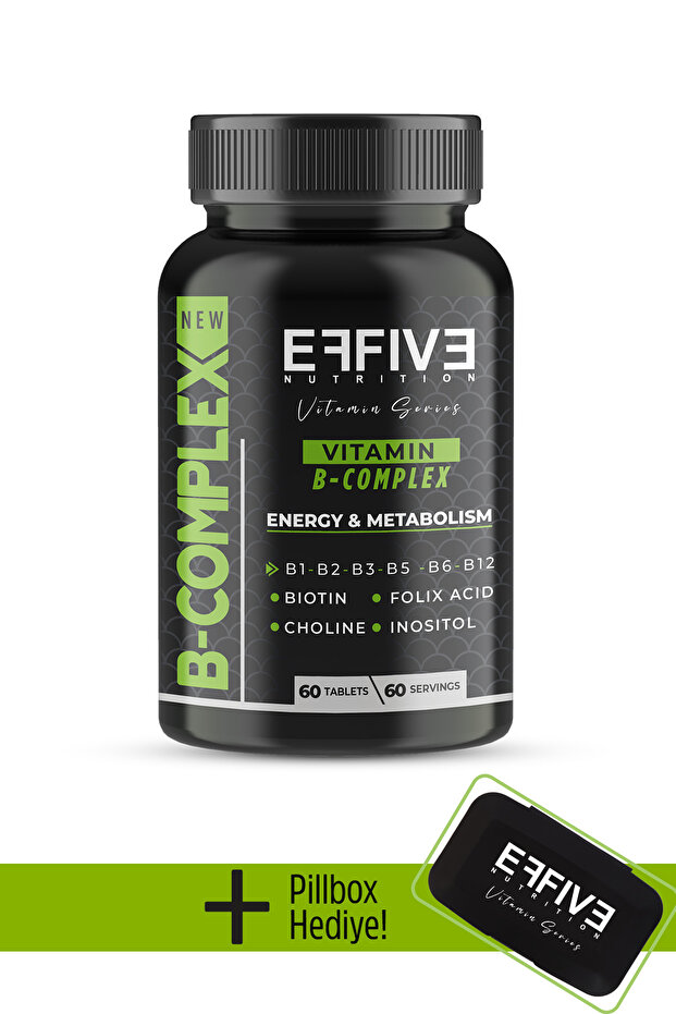 Effive Vitamin B-complex - 60 Tablet - 1