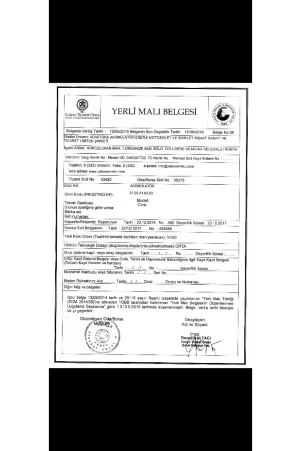 jel akü 12 volt 150 amper - 4