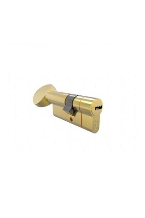 Trapped Ball Latch Barel Door Lock Hub Yellow 68 mm