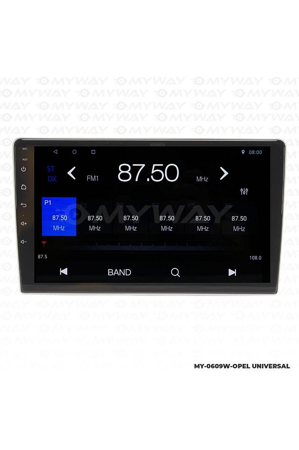 OPEL CORSA D ANDROİD 12 MULTİMEDYA CARPLAY 2GB RAM+32GB HDD NAVİGASYON OEM EKRAN - 5