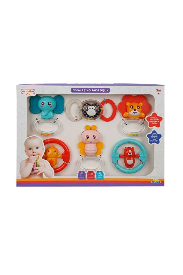 Sevimli Hayvanlar Çıngırak & Dişlik - 1