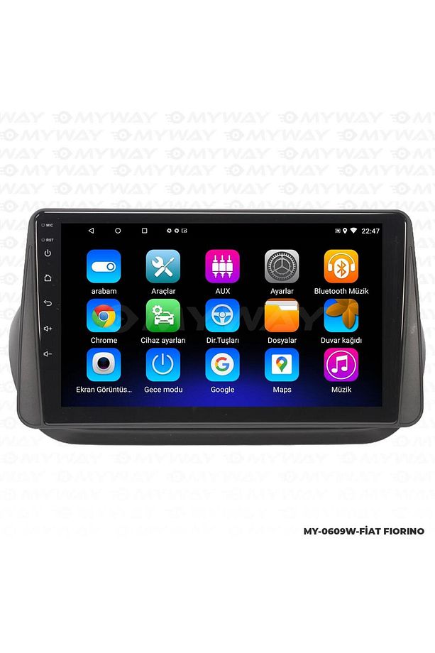 CİTROEN NEMO ANDROİD 12 MULTİMEDYA CARPLAY 2GB RAM+32GB HDD NAVİGASYON EKRAN - 2