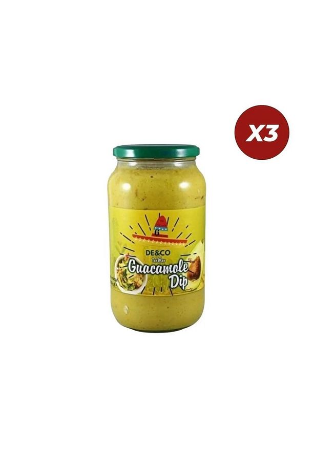 Avakado & Guacamole Dip Sos 1000 GR x 3 Adet - 1