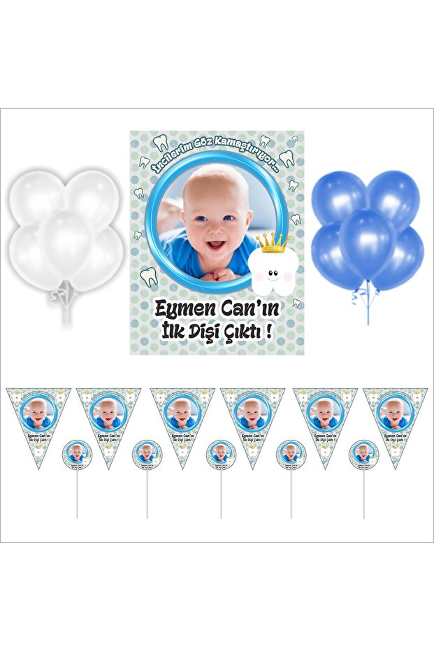 مفهوم مجموعة تزيين القمح ذات الأسنان الأولى بتصميم بسيط - 1