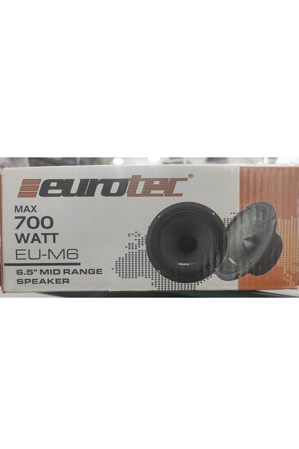 Eurotec Eu-m6 Kutusunda Yeni Seri 6.5” Çifti 1400w 6.5” Midrange Hoparlör - 2