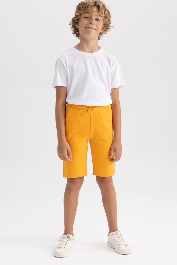 Erkek Çocuk Regular Fit Sweatshirt Kumaşı Şort - 2