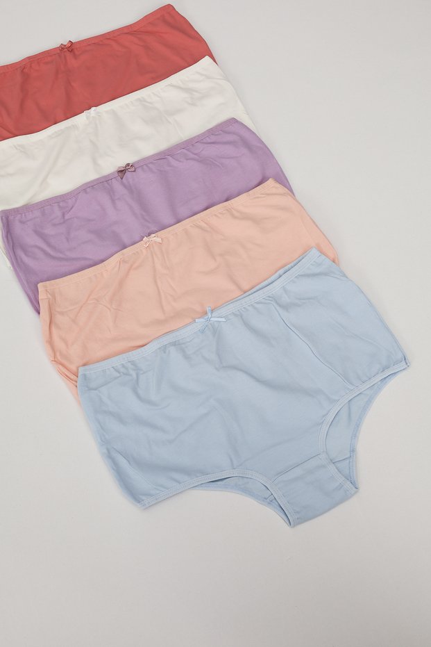 Women's High Waist Panties Set 5 Pieces Recovery Çkk0022