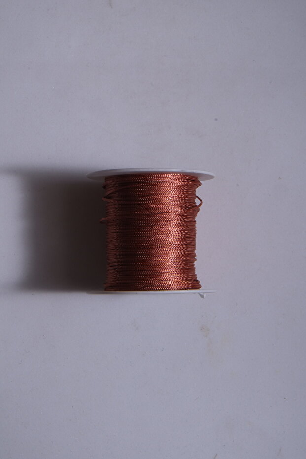 1 Mm 50 Meters Copper Color Thin Parachute String Macrame Bracelet String Necklace Jewelry Design Rosary String